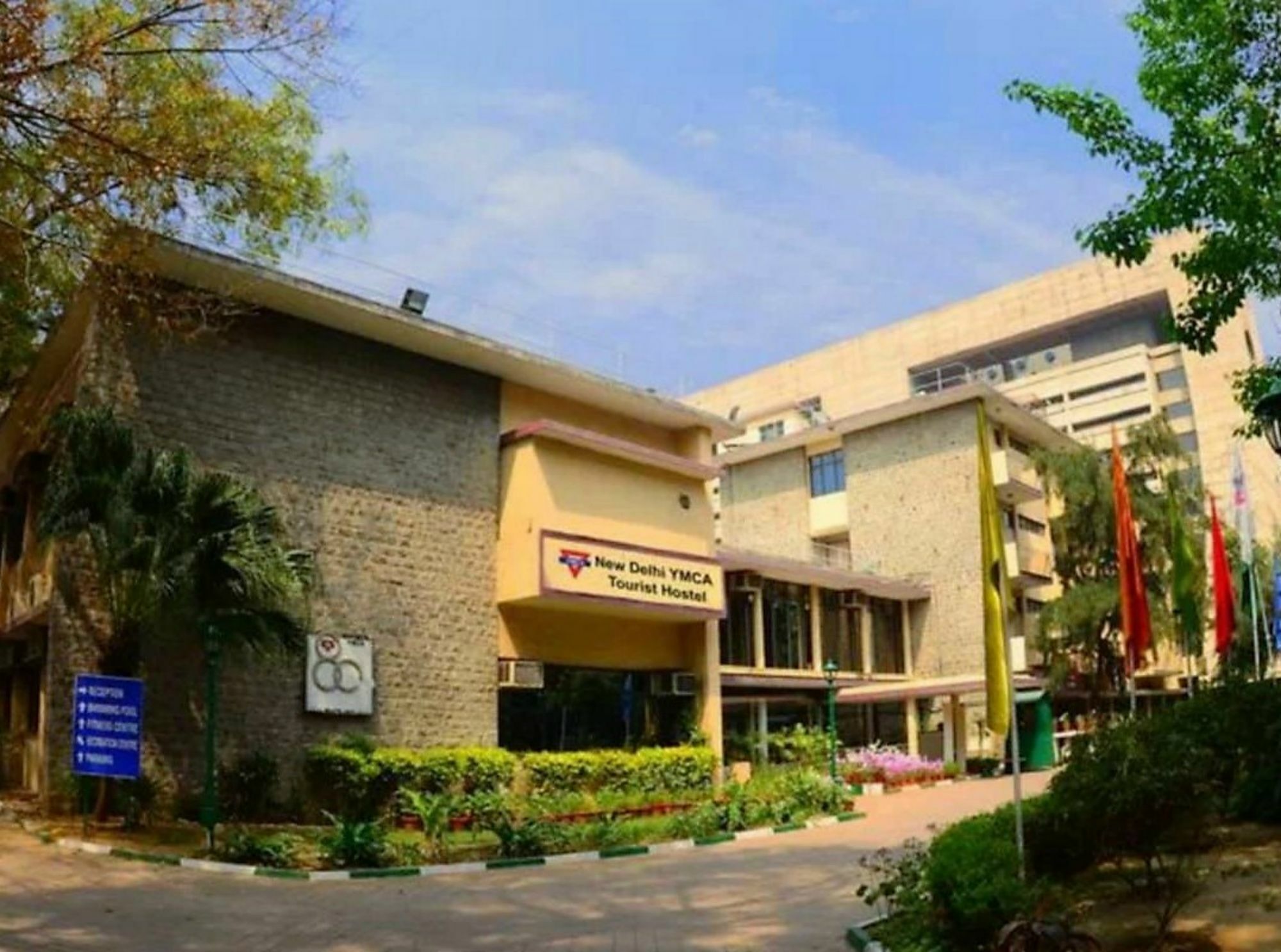 New Delhi Ymca Tourist Hostel Ngoại thất bức ảnh
